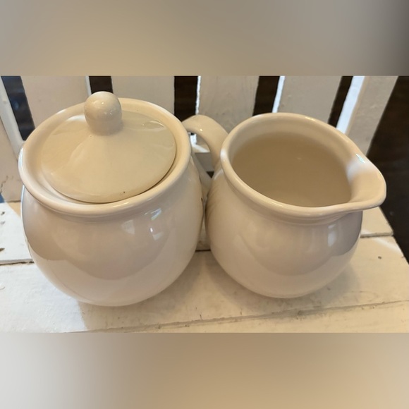 Rae Dunn White Nice and Naughty Creamer Set - Picture 3 of 3